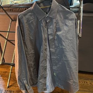 Gray Robert Talbot dress shirt